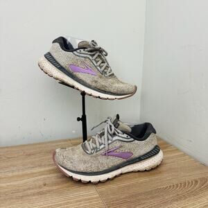 Brooks Adrenaline GTS 20 Gray Purple Sneakers Women’s Size 8.5